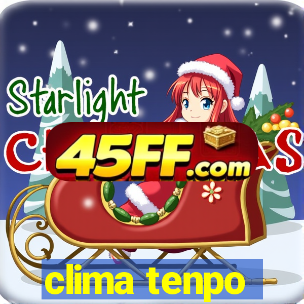 clima tenpo